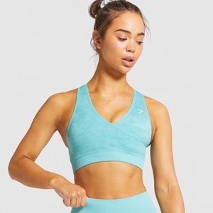 Gymshark Camo Seamless Sports Bra